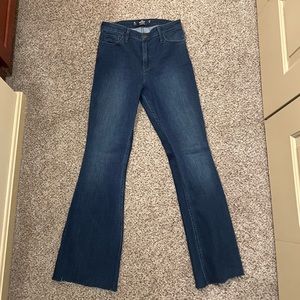 Hollister jeans wide boot never worn
